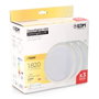 Edm Pack 3 Downlights LED 18W Luz Día 4000K Empotrables Redondos
