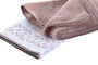 DKD Home Decor Set de 2 Paños de Microfibra 40x60 cm Rosa y Blanco
