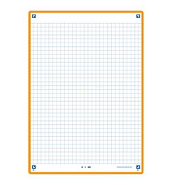 OXFORD Fichas Revision 2.0 Cuadriculadas 5x5 A5 Naranja