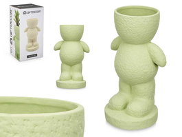 Giftdecor Figura Hombre Jarron Teja Ceramica 19x31x15 cm (Set de 4)