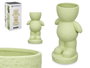 Giftdecor Figura Hombre Jarron Teja Ceramica 19x31x15 cm (Set de 4)