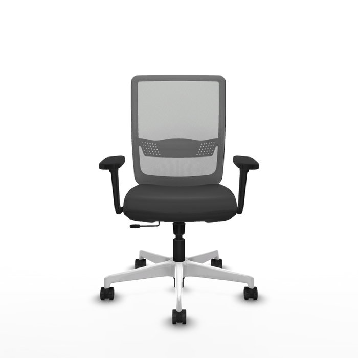 PIQUERAS Y CRESPO Silla de oficina Haches Gris y Gris oscuro