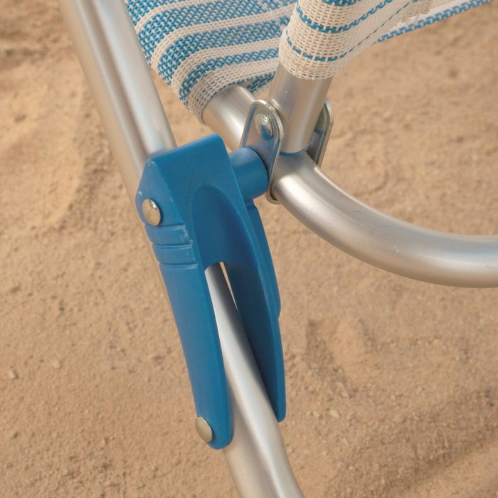 Silla de Playa Aktive 47 x 82 x 49 cm (2 Unidades)