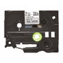 Brother Cinta TZe-M921 Laminada Metalizada Negro sobre Plata Mate 9mm x 8m