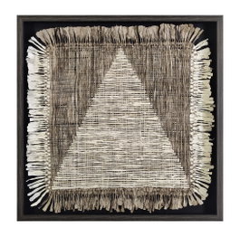 DKD Home Decor Cuadro Yute PS 70x3x70 Moderno 3D Negro