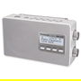 Panasonic RF-D10 Radio Portátil DAB/DAB+/FM, 2 W, Sintonización Automática, Ecualizador, Color Plateado, Funciona con 4 Pilas C