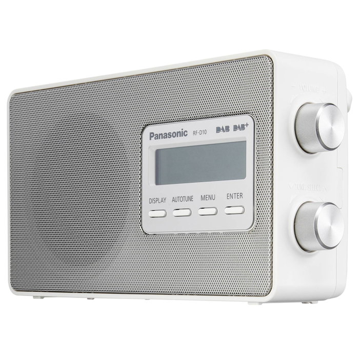 Panasonic RF-D10EG Radio Digital Portátil Blanco