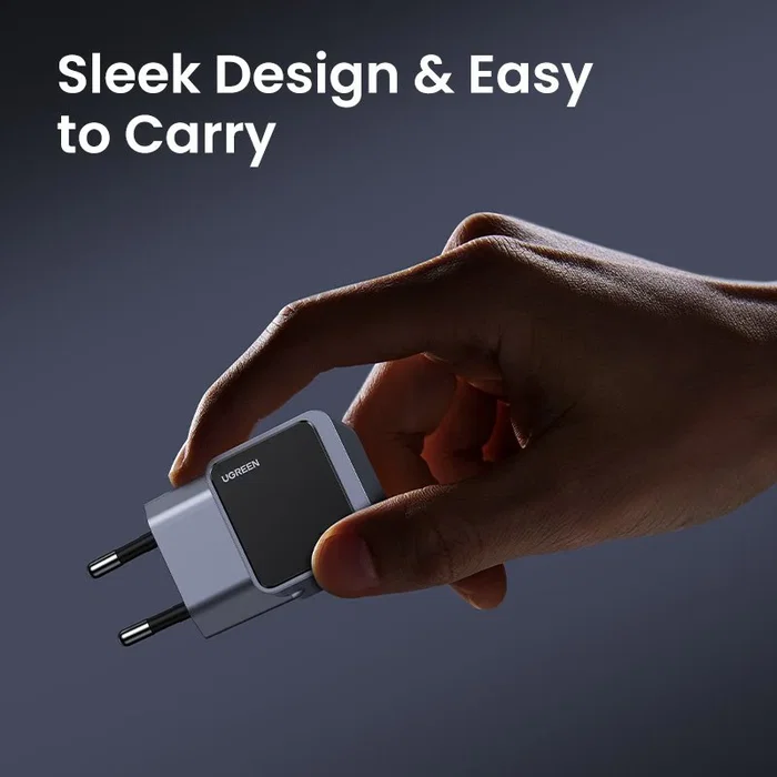 Ugreen Nexode S Cargador Rápido GaN 30W USB-C Gris
