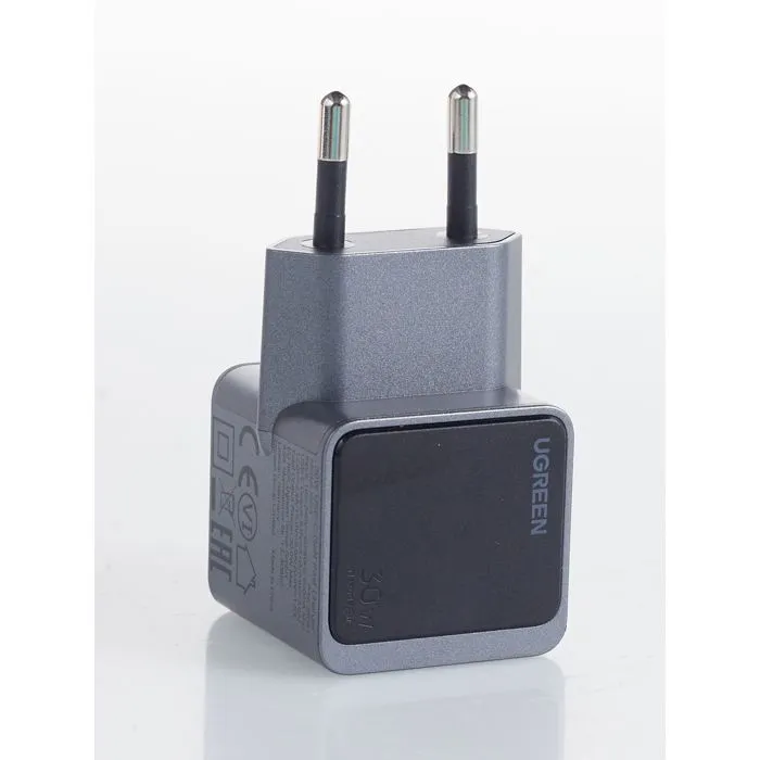 Ugreen Nexode S Cargador Rápido GaN 30W USB-C Gris