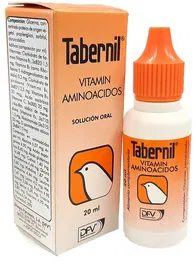 Tabernil Vitamin-Aminoácidos - Complemento Alimenticio para Aves con Vitaminas y Aminoácidos, 20 ml