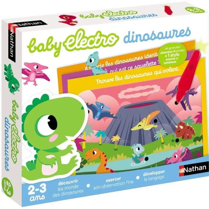 Nathan Baby Electro - Dinosaurios, juego electrónico Nathan Baby Electro - Dinosaurios, juego electrónico