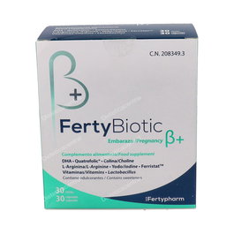 FERTYBIOTIC Embarazo Beta 30 Sticks + 30 Caps