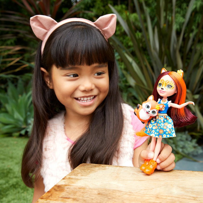 Enchantimals Muñeca Felicity Fox Y Flick FXM71 Mattel +4 años