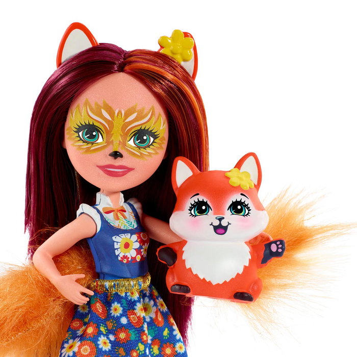 Enchantimals Muñeca Felicity Fox Y Flick FXM71 Mattel +4 años