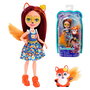 Enchantimals Muñeca Felicity Fox Y Flick FXM71 Mattel +4 años