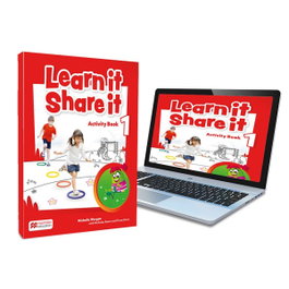 MACMILLAN, Learn it Share it 1 Activity Book: Cuaderno de actividades impreso con acceso a la versión digital