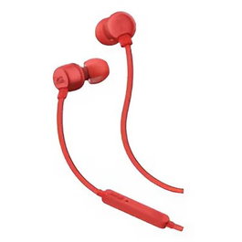 JBL Tune 310C Auriculares Intrauditivos Alámbricos USB-C con Micrófono, Rojo