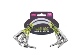 Ernie Ball Cable Interlink Jack-Jack AA Blanco - 15,24M (Pack de 3)