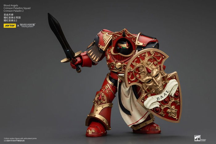 Warhammer The Horus Heresy Figura 1/18 Blood Angels Crimson Paladins Squad Crimson Paladin 2 14 cm