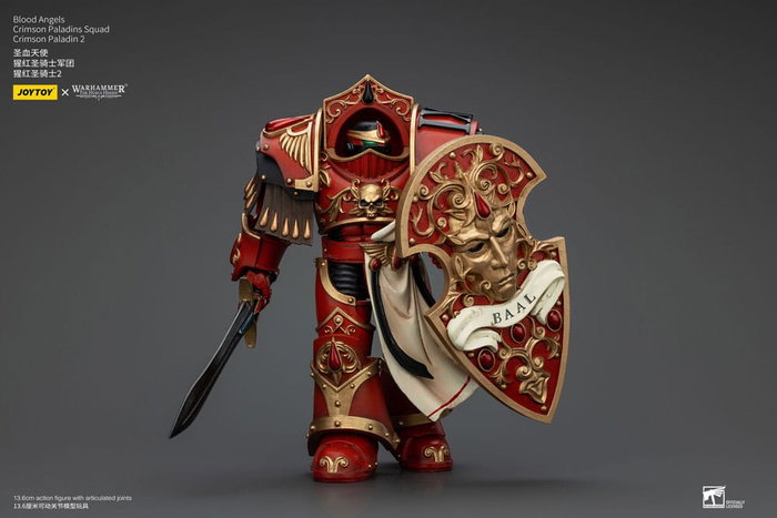 Warhammer The Horus Heresy Figura 1/18 Blood Angels Crimson Paladins Squad Crimson Paladin 2 14 cm