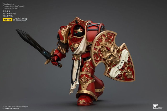 Warhammer The Horus Heresy Figura 1/18 Blood Angels Crimson Paladins Squad Crimson Paladin 2 14 cm
