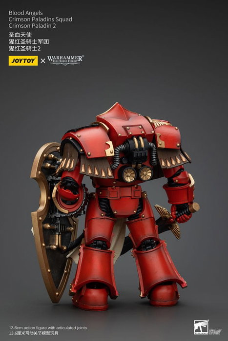 Warhammer The Horus Heresy Figura 1/18 Blood Angels Crimson Paladins Squad Crimson Paladin 2 14 cm