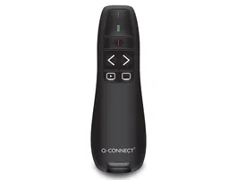 Q-connect Puntero Laser para Presentaciones 5 Botones Alcance 20 Metros Receptor USB