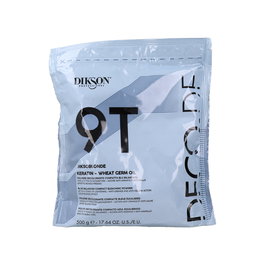 Dikson Deco Diksoblonde Keratin Polvo Decolorante con Queratina para Cabello - Profesional, 9 Tonos, 500 ml