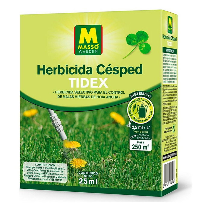 Massó Herbicida para césped 25 ml Tidex Massó Herbicida para césped 25 ml Tidex