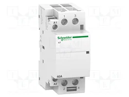 SCHNEIDER ELECTRIC Contactor ICT 2-polar de instalación 40A 220÷240VAC