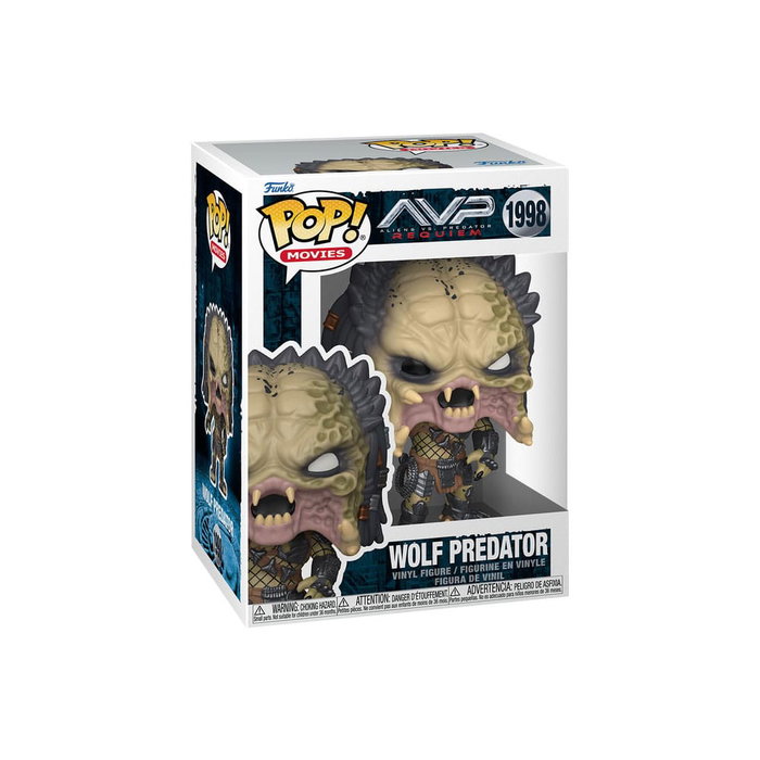 FUNKO Figura POP Alien vs Predator Requiem Wolf Predator