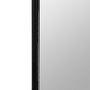 Espejo Negro Metal-Cristal Decoración 64 X 2 X 170 cm
