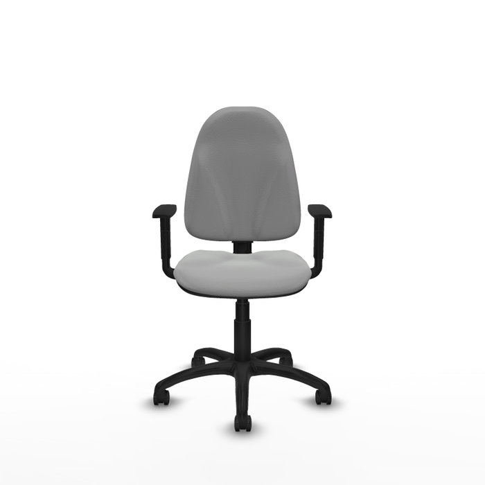 PIQUERAS Y CRESPO Silla de oficina Algarra Gris claro con brazos 1D PIQUERAS Y CRESPO Silla de oficina Algarra Gris claro con brazos 1D