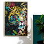 Home Deco Factory Cuadro Jungla Contemporain 60x90 cm Plástico