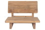 DKD Home Decor Sillón Balines Negro Natural 88 x 75 x 95 cm