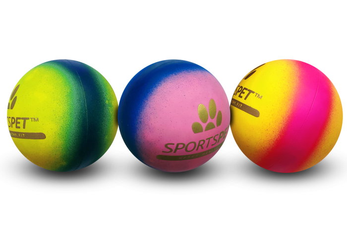 SportsPet Pelota Goma Rebote Smoothie 60mm 3un SportsPet Pelota Goma Rebote Smoothie 60mm 3un