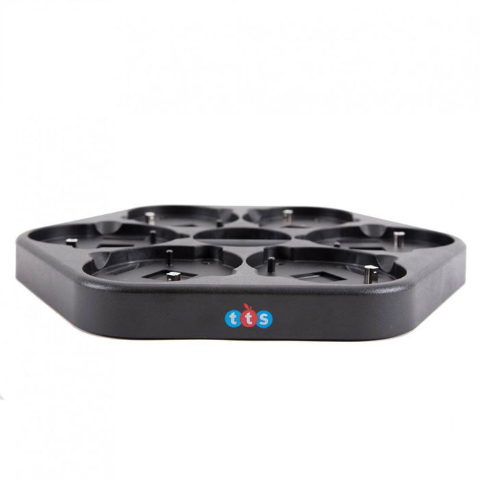 TTS Bee-Bot Blue-Bot Dock Station - Estación de Carga Recargable para 6 Robots Educativos