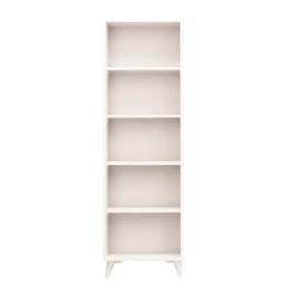 Hanah Home Estantería Moderna Blanca 50x162x25cm