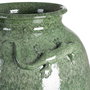 Jarrón Verde Cerámica Decoración 38 X 38 X 80 cm