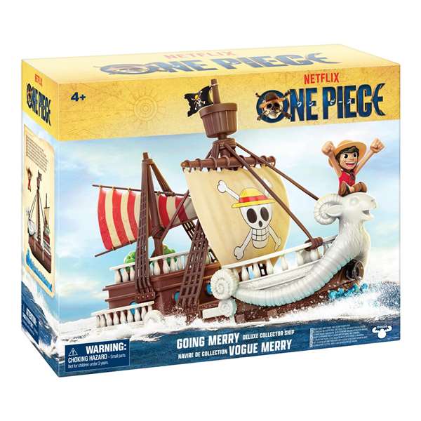 Moose Toys Barco Going Merry One Piece con Figuras Personaje Luffy de Colección