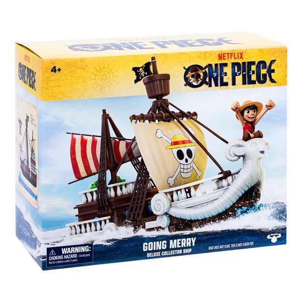 Moose Toys Barco Going Merry One Piece con Figuras Personaje Luffy de Colección