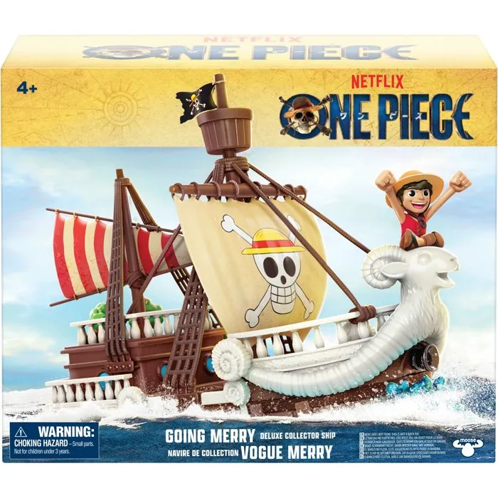 Moose Toys One Piece Deluxe Maqueta Barco de Coleccionista Going Merry con Figura Moose Toys One Piece Deluxe Maqueta Barco de Coleccionista Going Merry con Figura