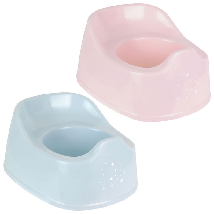 Tom et Zoe Orinal Infantil Surtido Rosa Azul Puericultura A partir de 6 Meses con Asa de Transporte