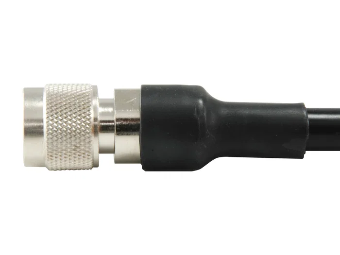 LevelOne ANC-4110 - Cable Coaxial CFD400 1m Negro, 50 Ohm, Para Frecuencias 0-6 GHz, Conectores Macho Derecho/Macho Derecho, Tipo RG-58