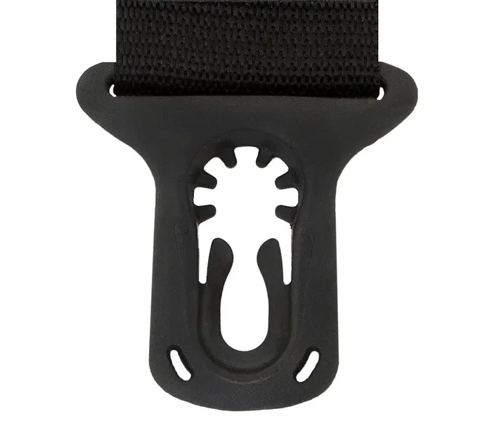 ERNIE BALL Correa para Guitarra o Bajo de Neopreno PolyLock 2 pol Negra