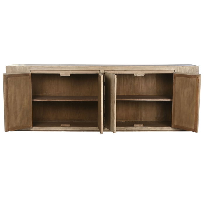 DKD Home Decor Aparador de Olmo Macizo 240x50x83 cm
