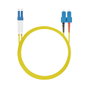 Helos Cable de fibra óptica OS2 Duplex LC/SC Amarillo 1,5m