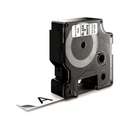 DYMO D1 Etiquetas Durable Negro sobre blanco 19mm x 5,5m