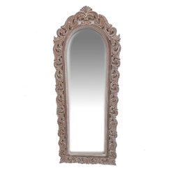 DKD Home Decor Espejo MDF y Cristal 60x2,5x152 Natural