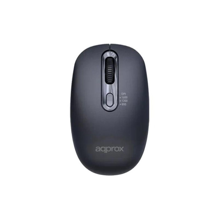 Ratón approx! APPXM200 Negro 800/1200/1600 dpi Plug and play 1600 dpi 1200 DPI 800 dpi